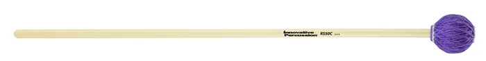 VERY HARD MARIMBA / VIBRAPHONE MALLETS – PURPLE CORD – RATTAN