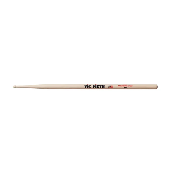 Vic Firth AJ6 American Jazz Hickory 6– At Large Inc.® Musical Instruments & Pro Audio