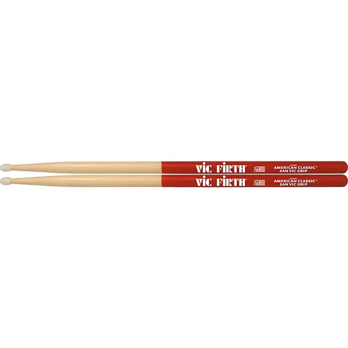 Vic Firth American Classic Vic Grip Hickory Drum Sticks 5A Nylon Guitar Center