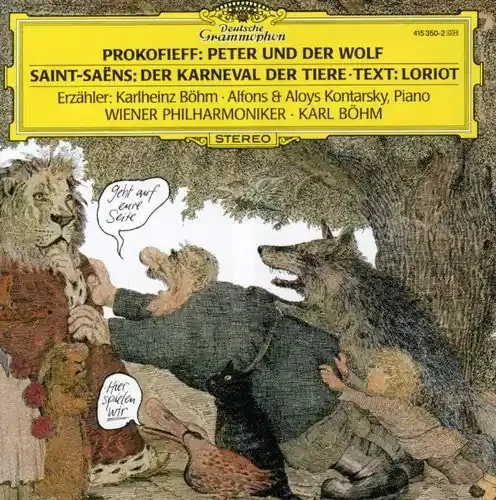 Vienna Philharmonic Orchestra Peter & the Wolf – COMPACT DISCS