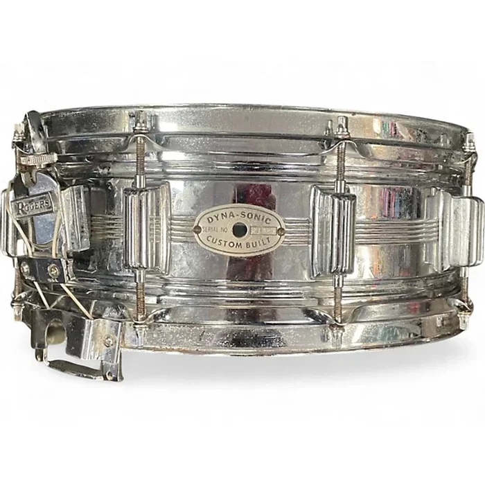 Vintage 1960s Rogers 5.5X14.5 Dyna-Sonic STEEL Drum STEEL 145