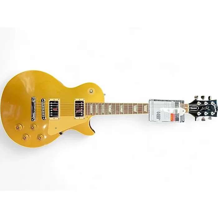 Vintage 1981 Gibson Les Paul Standard Gold Top Solid Body Electric Guitar Gold Top