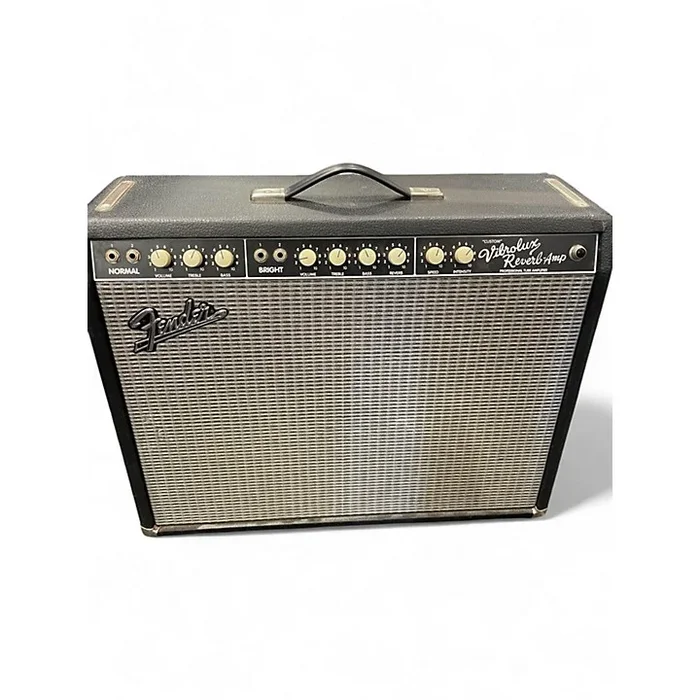 Vintage 1990s Fender Custom Vibrolux Reverb Tube Guitar Combo Amp