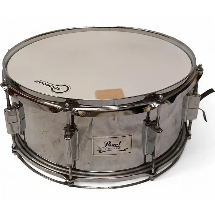 Vintage 1990s Pearl 6.5X14 Steel Shell steel Drum steel 15