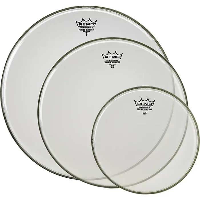 Vintage Emperor Clear Drum Head 14 in.