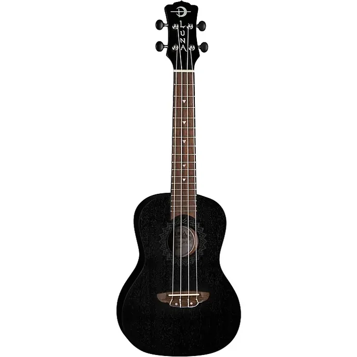 Vintage Mahogany Concert Ukulele Satin Black Guitar Center