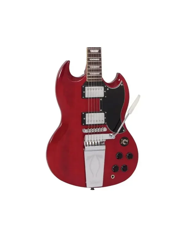 Vintage ReIssued Series VS6 w/Vibrato – Cherry Red