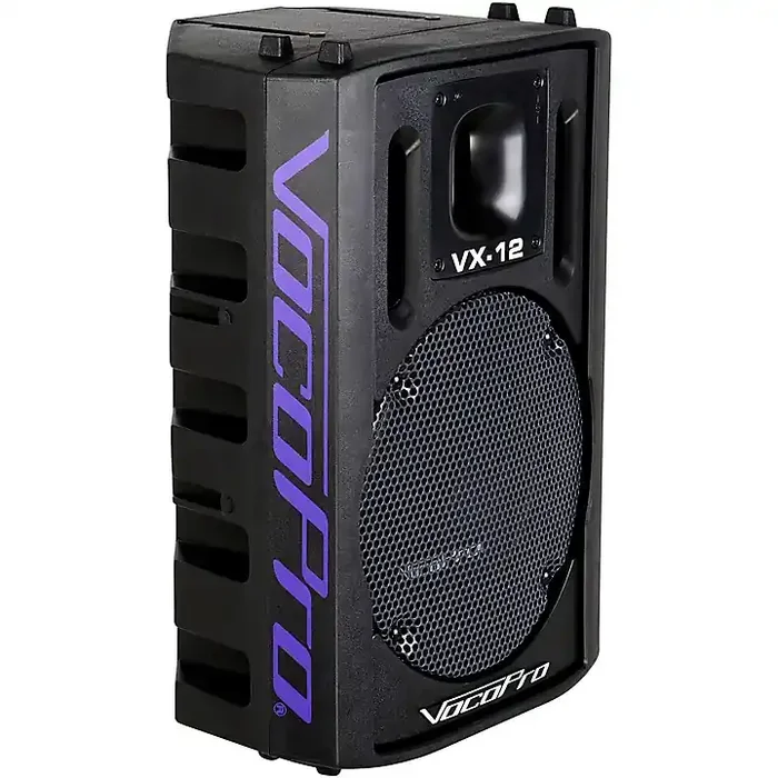 VocoPro VX-12 500W Karaoke Vocal Passive Speaker 12 in. Black Guitar Center