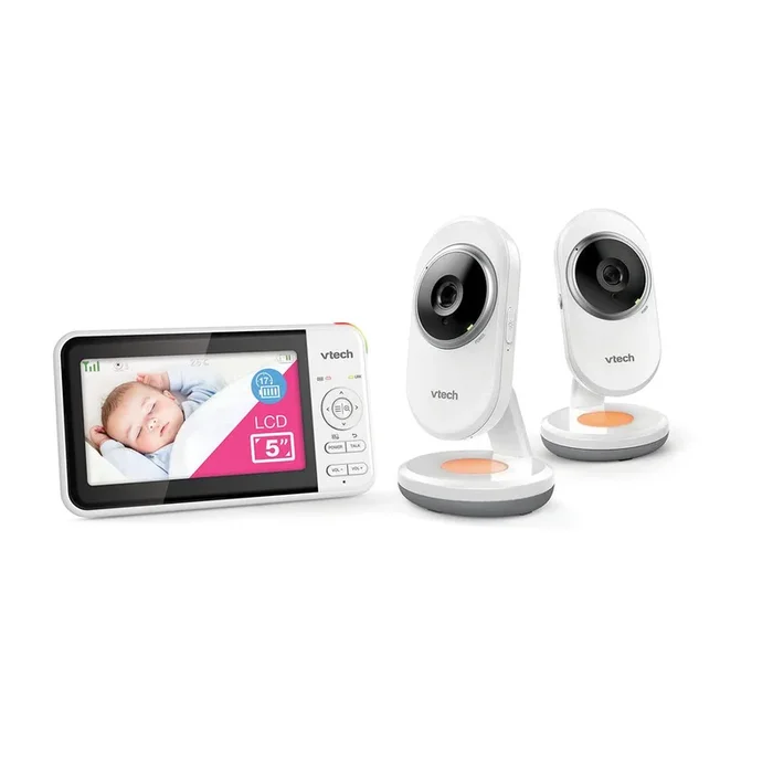 Vtech BM5250N 5″ Full Colour Video & Audio Baby Monitor (2-Cam)
