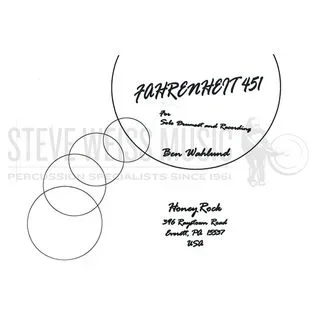 Wahlund-Farenheit 451-DS/CD