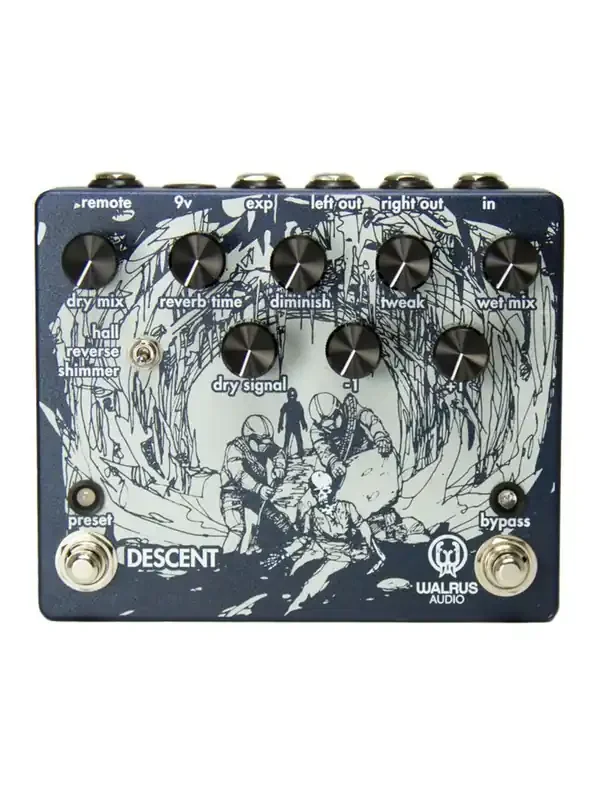 Walrus Audio Descent Reverb/Octave Machine Pedal
