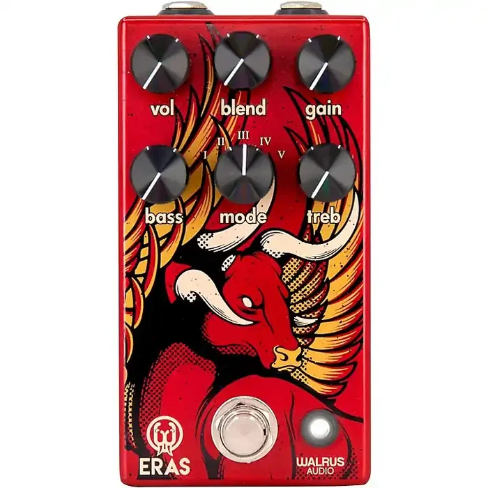 Walrus Audio Eras Five-State Distortion Effects Pedal Red Guitar Center