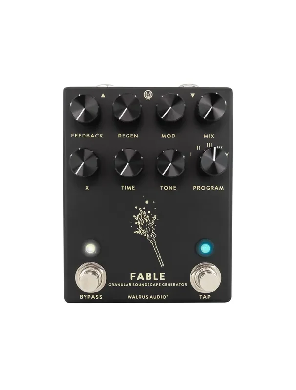 Walrus Audio Fable Granular Soundscape Generator Reverb Pedal – Black
