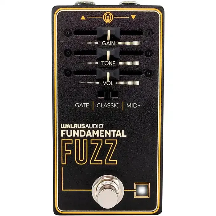 Walrus Audio Fundamental Series Fuzz Effects Pedal Black Guitar Center