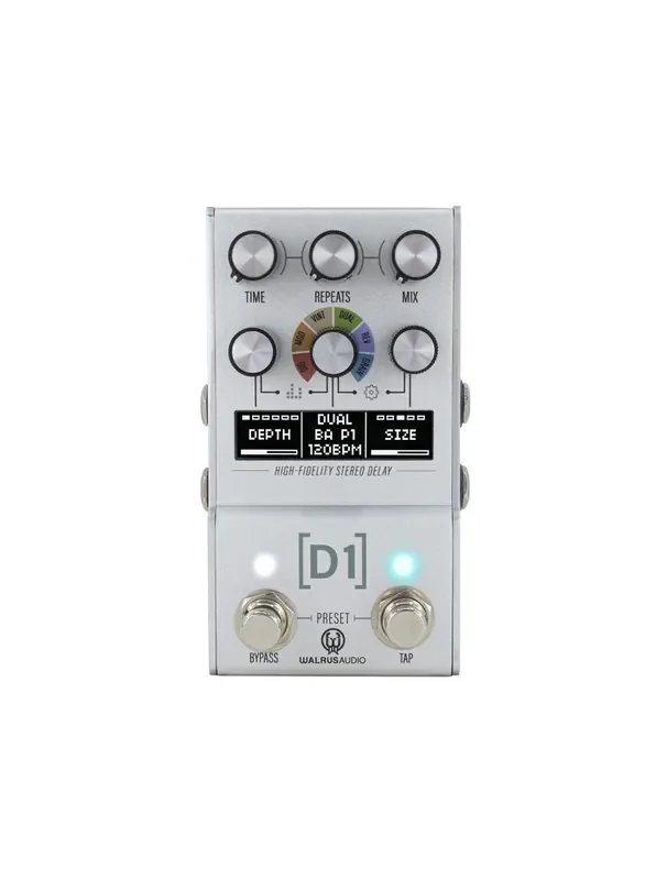 Walrus Audio Mako Series MKII D1 High-Fidelity Delay Pedal