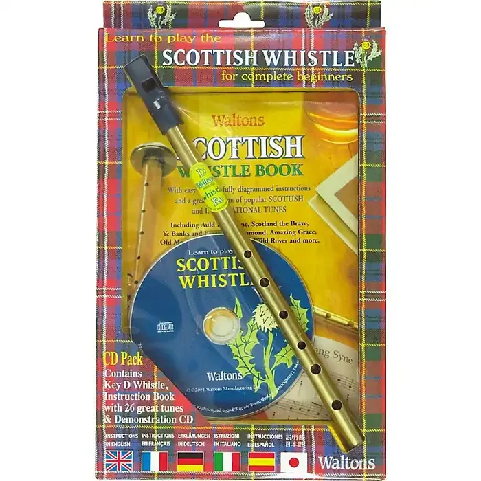 Waltons Scottish Tin Whistle CD Pack Guitar Center