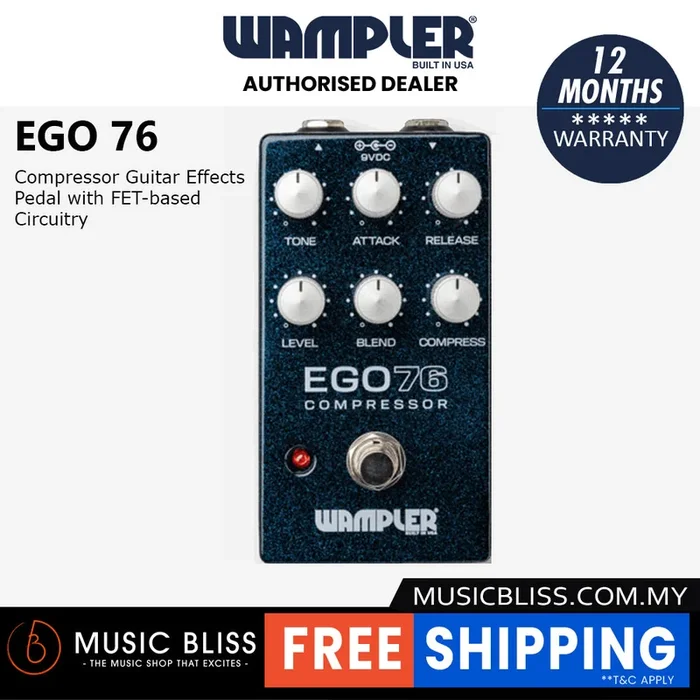 Wampler Ego 76 Compressor Pedal