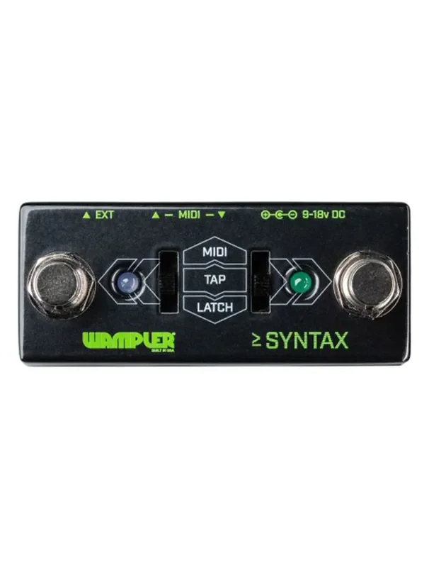 Wampler Syntax Expanded Rig Control Footswitch
