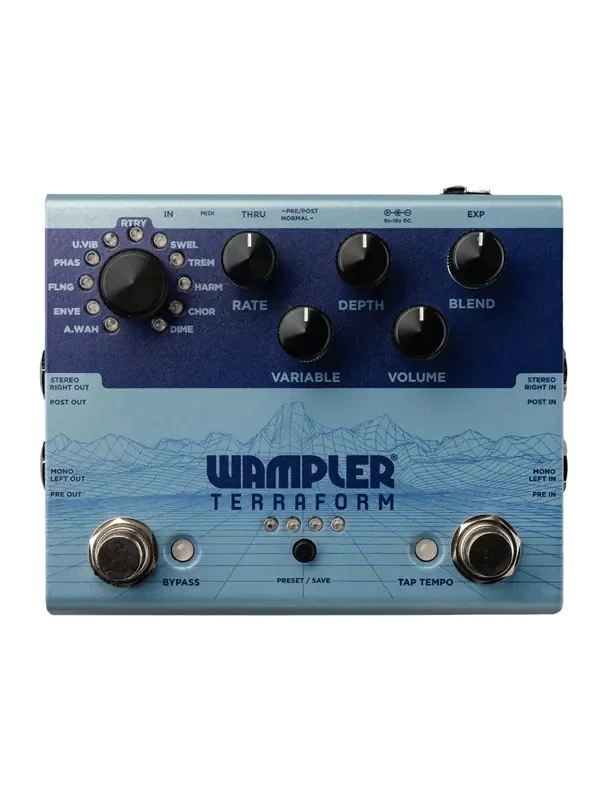 Wampler Terraform Modulation Multi-Effects Pedal – Open Box