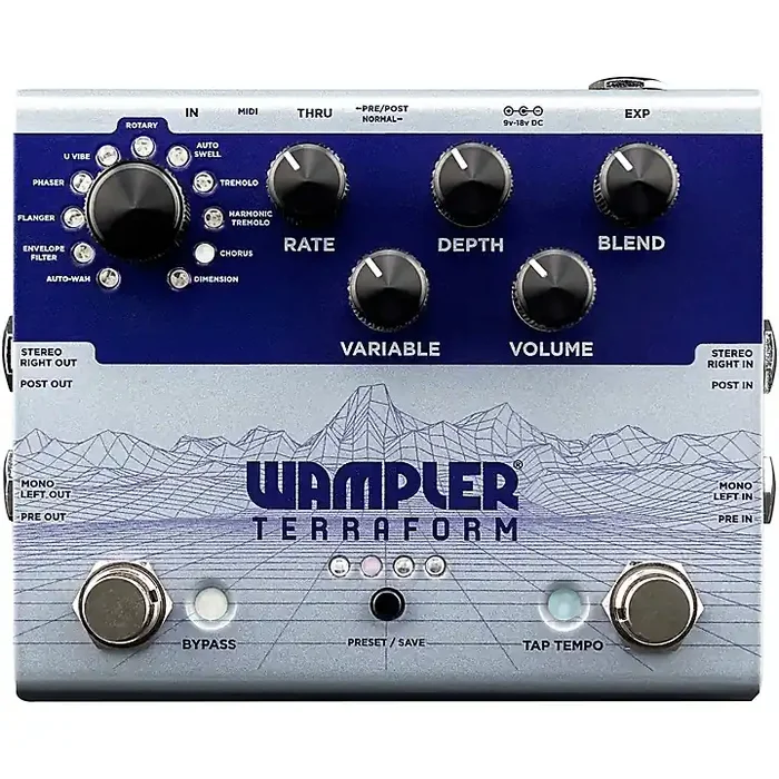 Wampler Terraform Modulation Multi-Effects Pedal Guitar Center