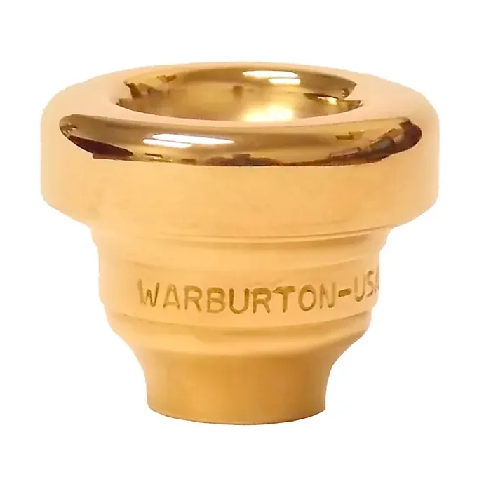 Warburton Size 8 Series Trumpet and Cornet Mouthpiece Top in Gold 8MD Gold Guitar Center
