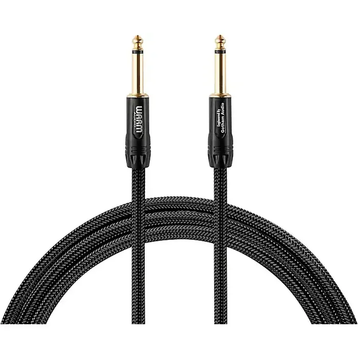 Warm Audio Premier Series Straight to Straight Instrument Cable 10 ft. Black Guitar Center