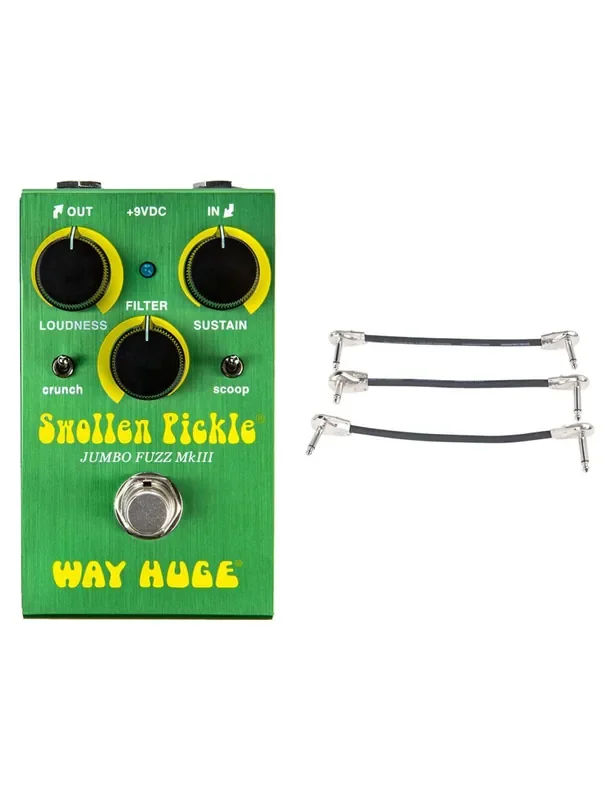 Way Huge WM41 Swollen Pickle Smalls + Gator Patch Cable 3 Pack
