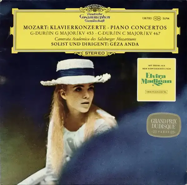 Wolfgang Amadeus Mozart, Camerata Academica Salzburg, Géza Anda – Piano Concertos No. 17, G Major, KV 453, No. 21, C Major, KV 467