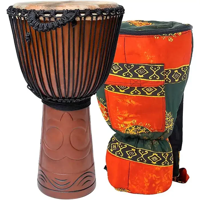 X8 Drums Matahari Professional Djembe Drum with Bag & Lessons 14 x 26 in. Guitar Center