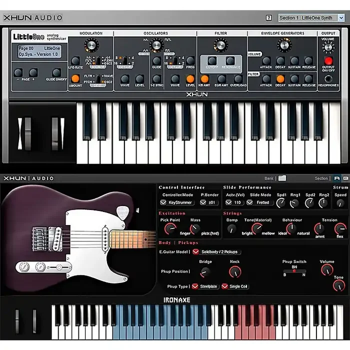 XHUN Audio Virtual Instruments Bundle (Download) Guitar Center