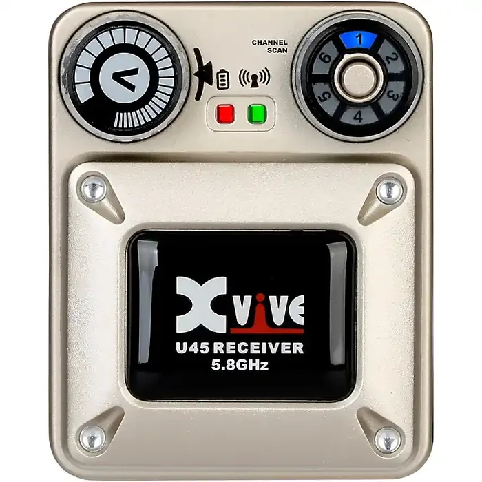 Xvive U45 In Ear Wireless System Receiver Only (5.8GHz) Gold Guitar Center