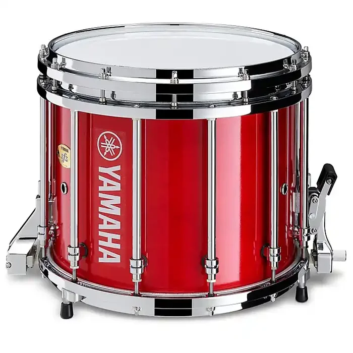 Yamaha 9400 SFZ Marching Snare Drum – Chrome Hardware 14 x 12 in. Red Guitar Center