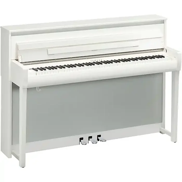 Yamaha Clavinova CLP-785 Console Digital Piano With Bench Polished White Guitar Center