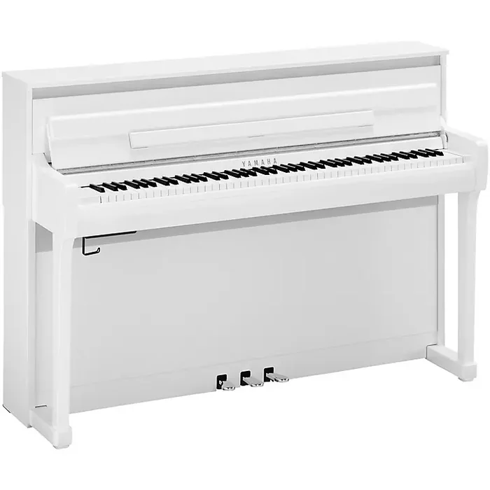 Yamaha Clavinova CLP-885 Console Digital Piano Polished White Guitar Center