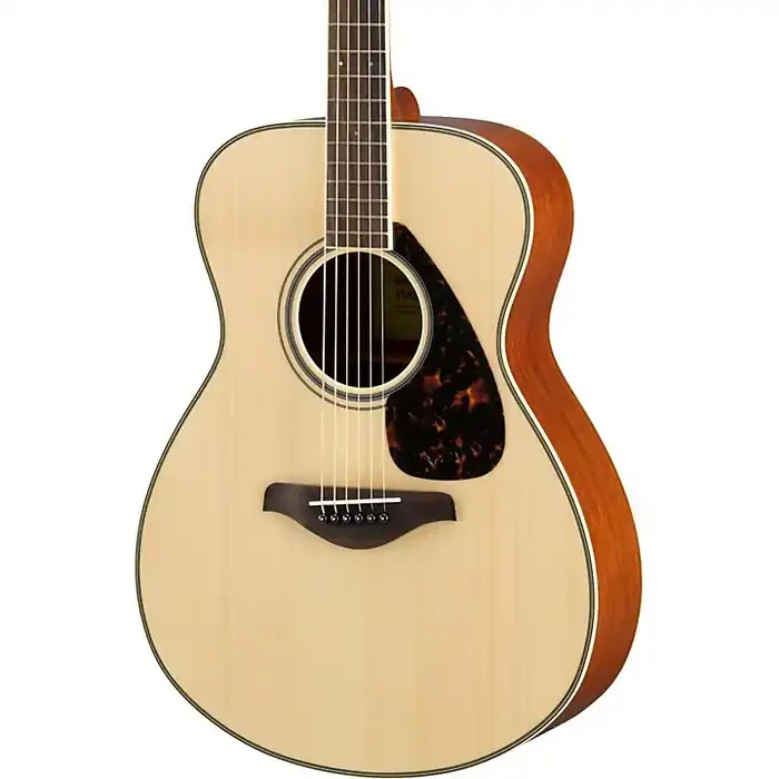 Yamaha FS820 Small Body Acoustic Guitar Natural Guitar Center