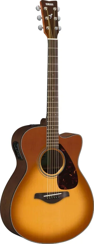 Yamaha FSX800C Concert Acoustic Electric Guitar – Sandburst