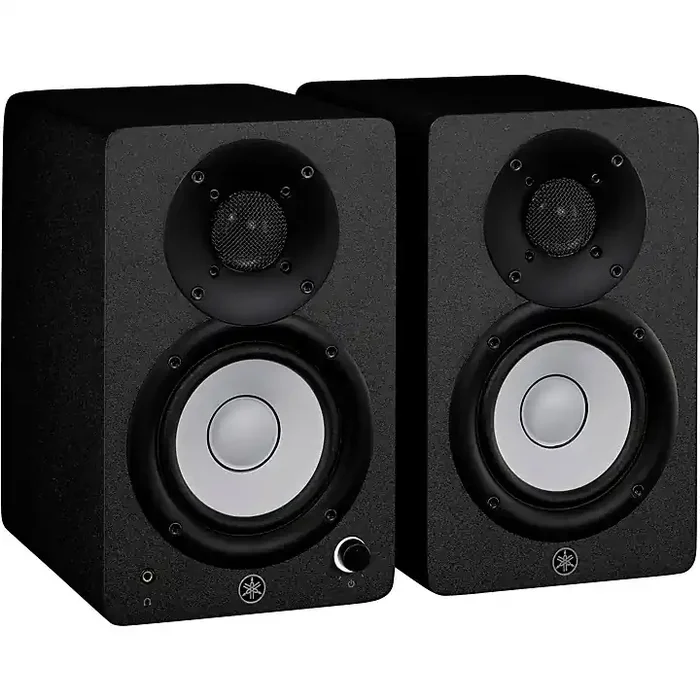 Yamaha HS4 4.5″ Black Powered Studio Monitors (Pair) Guitar Center