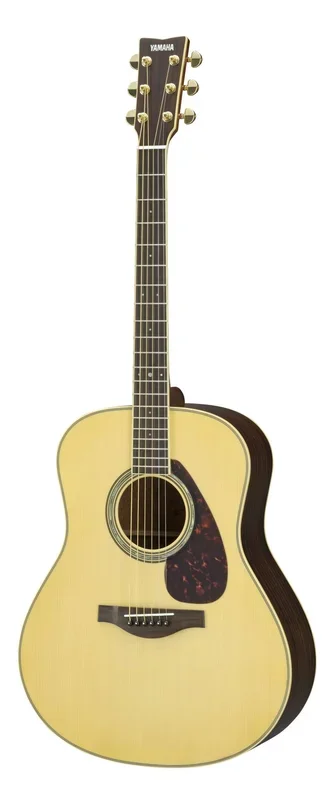 Yamaha LL6ARE Jumbo Acoustic Electric Guitar w/Hard Bag – Natural