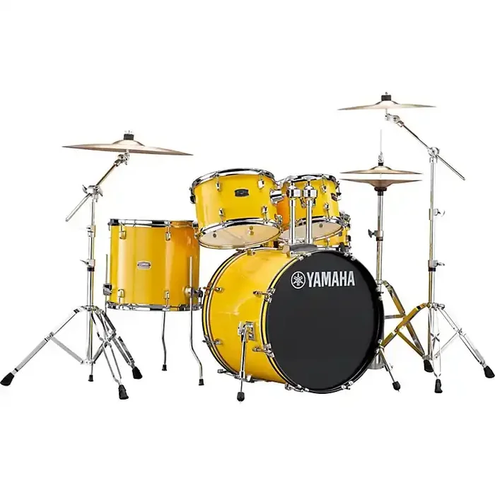 Yamaha Rydeen 5-Piece Shell Pack With 20″ Bass Drum Mellow Yellow Guitar Center