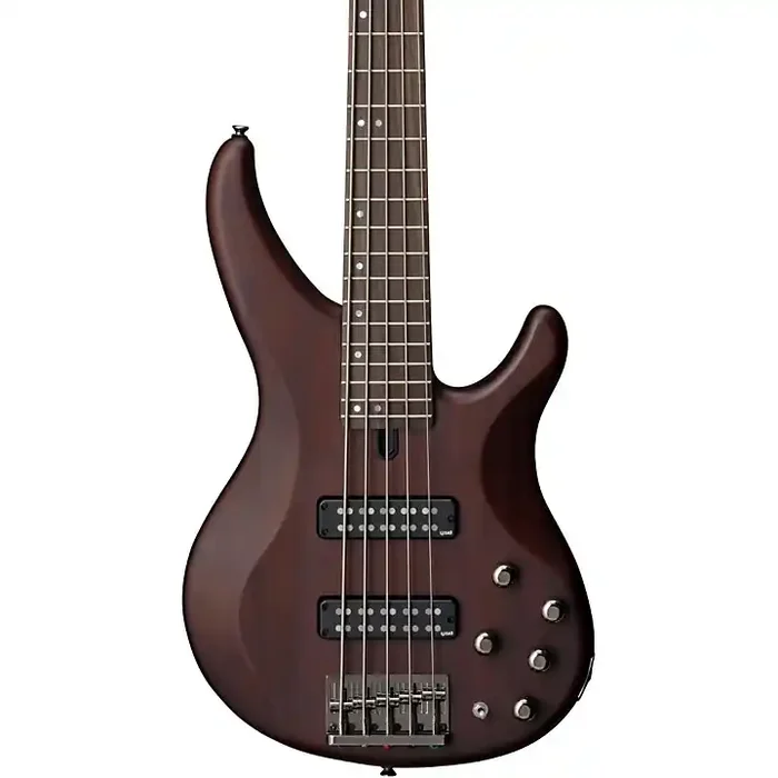 Yamaha TRBX505 5-String Premium Electric Bass Guitar Transparent Brown Rosewood Fretboard Guitar Center