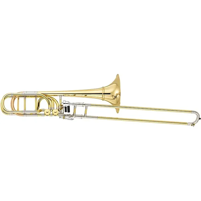 Yamaha YBL-835D Xeno Custom Series Detachable Bell Flare Bass Trombone Lacquer Yellow Brass Bell Guitar Center