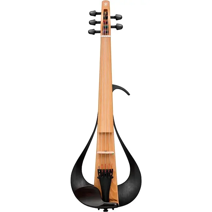 Yamaha YEV105 Pro 5-String Electric Violin Natural/Black Guitar Center
