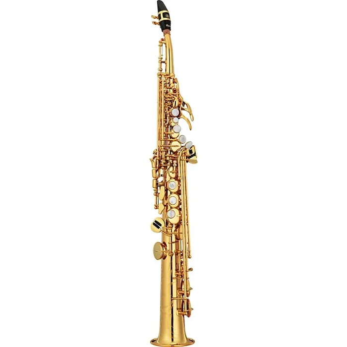 Yamaha YSS-82ZR Custom Professional Soprano Saxophone with Curved Neck Lacquer