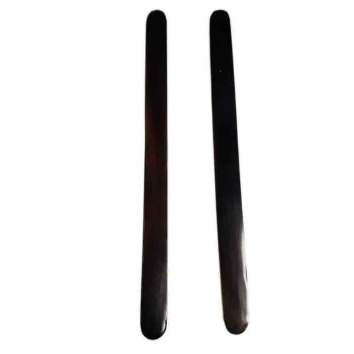Zaza – Pair of Cow Horn 160mm Dark – Oud Risha / Reeshe / Plectrum / Pick (Two Plectrum)