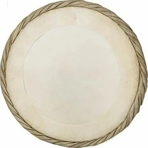 Zaza percussion – Dholak Bass Goatskin Head 9″