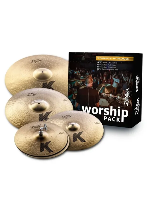 Zildjian K Custom Worship Cymbal Pack – Open Box
