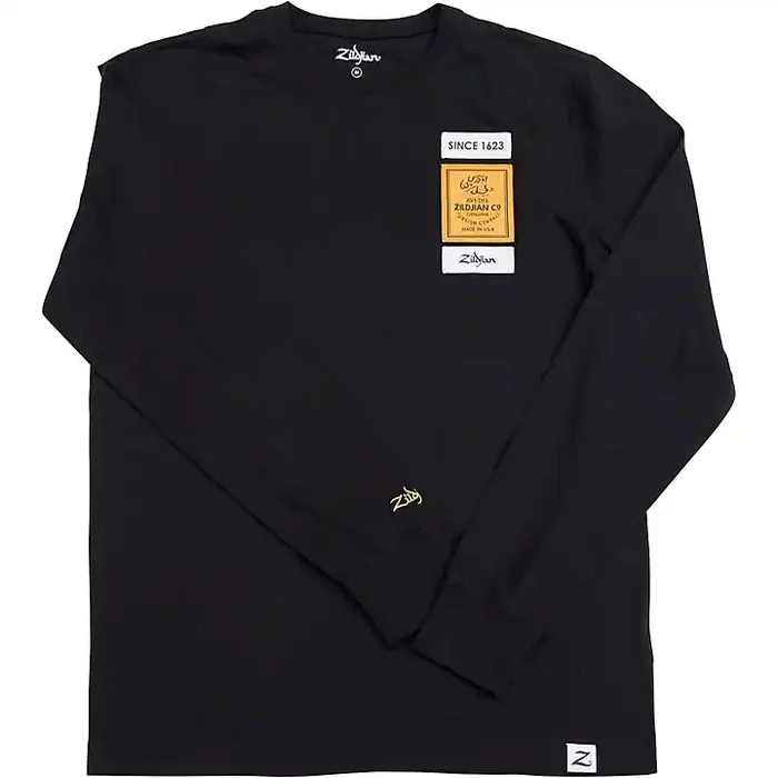 Zildjian Long Sleeve T-Shirt Large Black Guitar Center