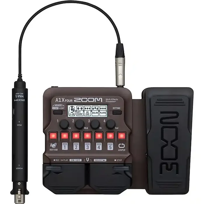 Zoom A1X Four Acoustic Multi-Effects Processor Guitar Center