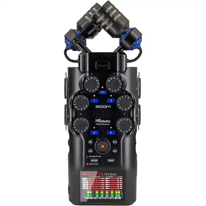 Zoom H6studio Handheld Recorder Guitar Center