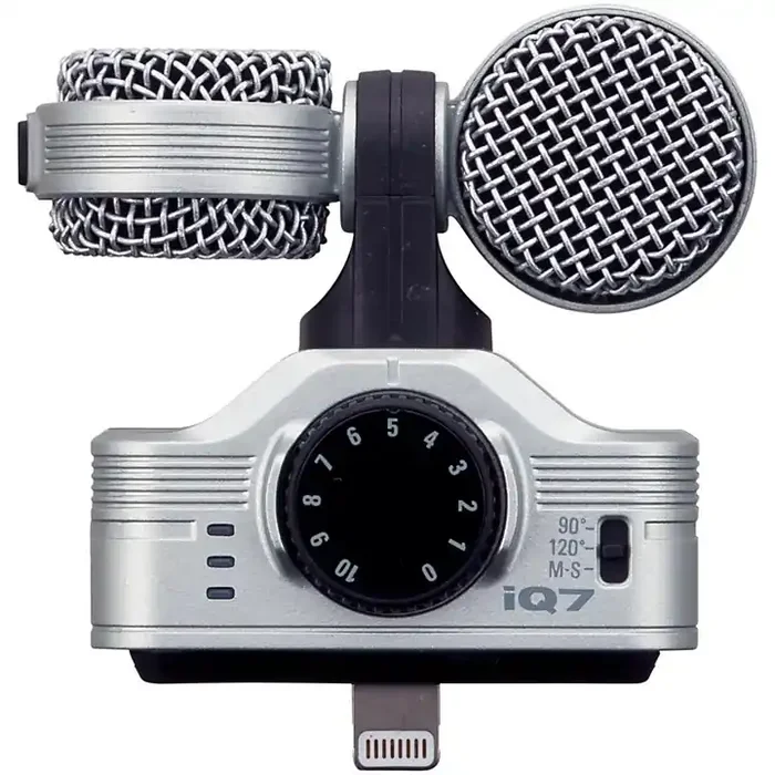 Zoom iQ7 MS Stereo Microphone for iOS Guitar Center
